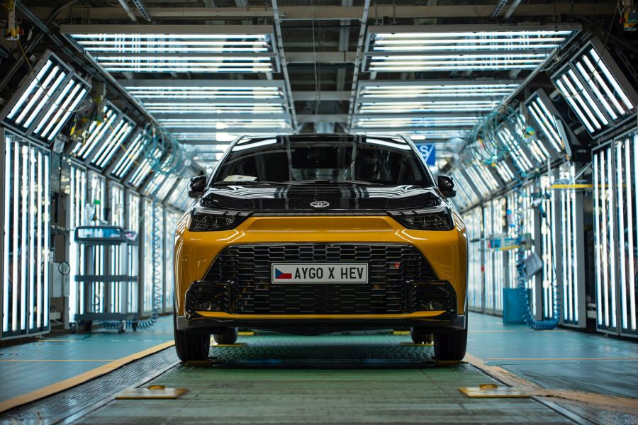 Toyota Launches Production of the New Aygo X Hybrid in Kolín