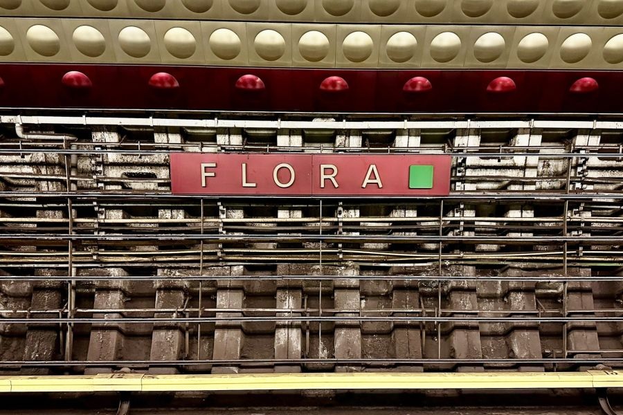 Saint Barbara Watches Over Metro Station Flora: Excavation Works Begin